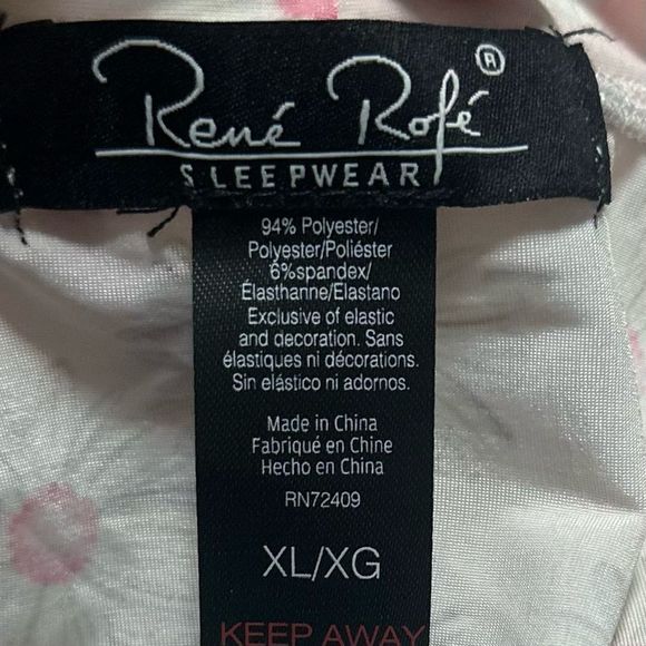 René Rofé Robe and Chemise 2-Piece Set NEW - Picture 5 of 6